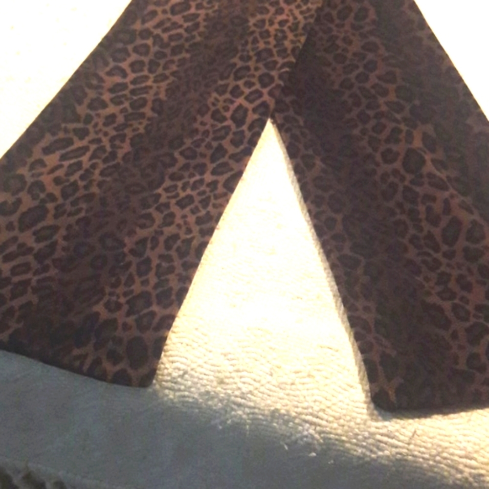 Ben Berger Velvet Animal Print Scarf - Picture 3 of 6